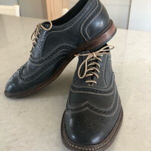 Allen Edmonds Dark Brown Brogue Derbys